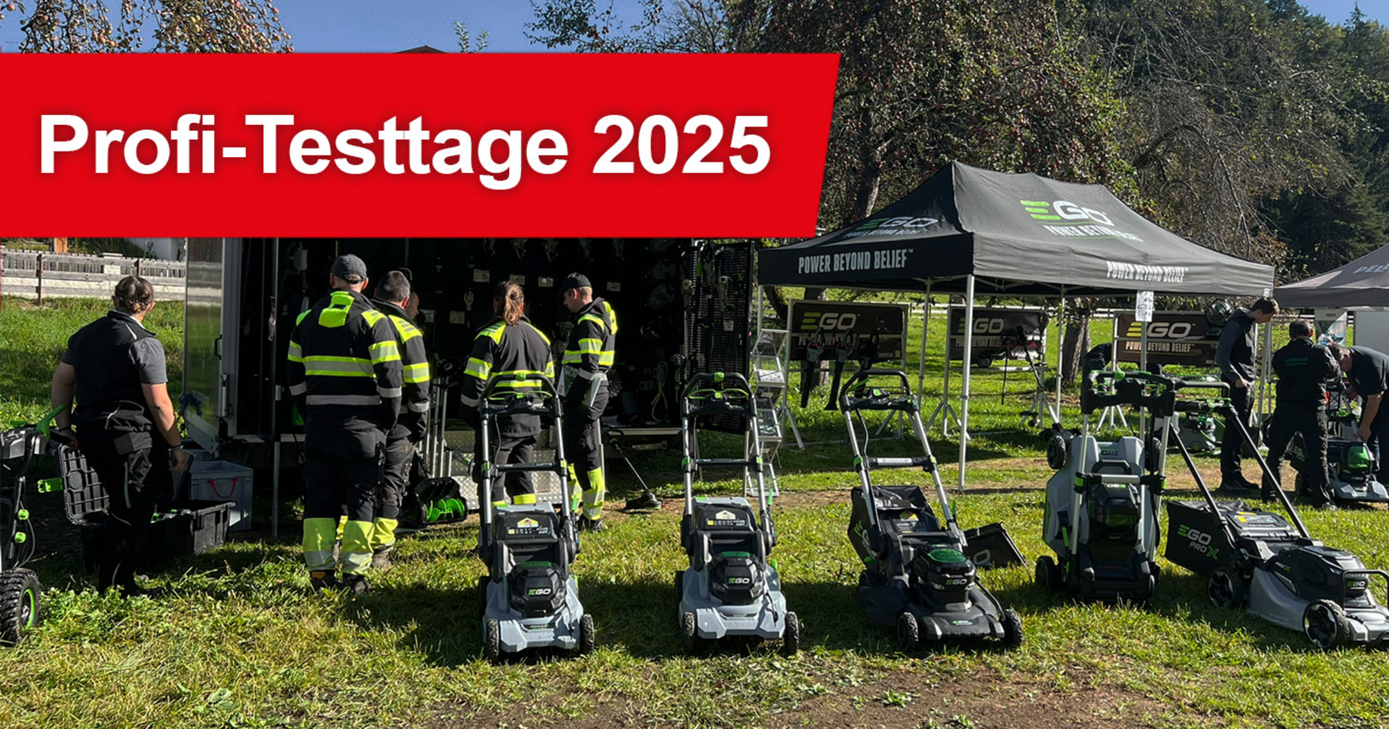 Symbolbild für Profi Testtage 2025