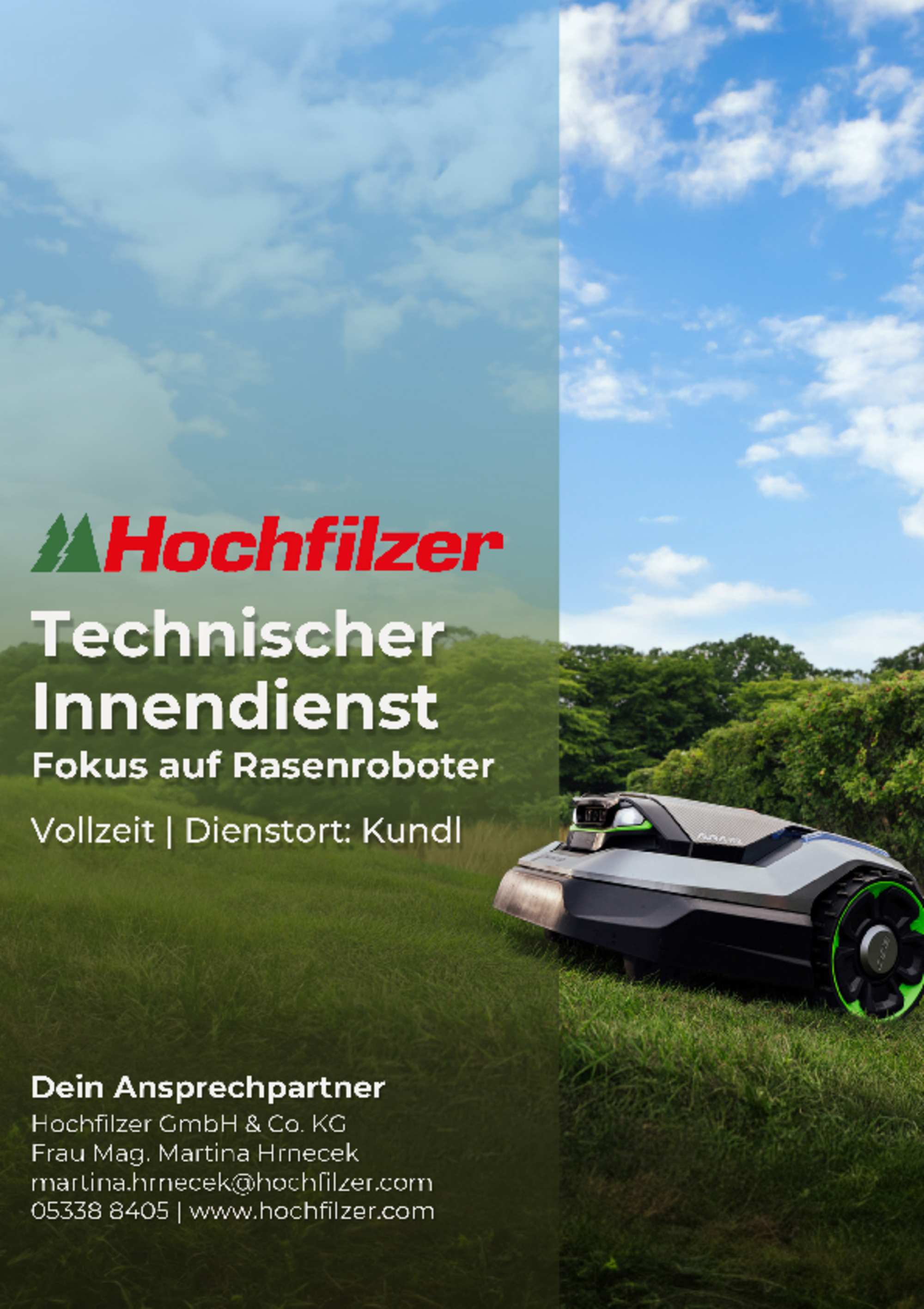 Beispielbild Stelle Technischer Innendienst Kundl